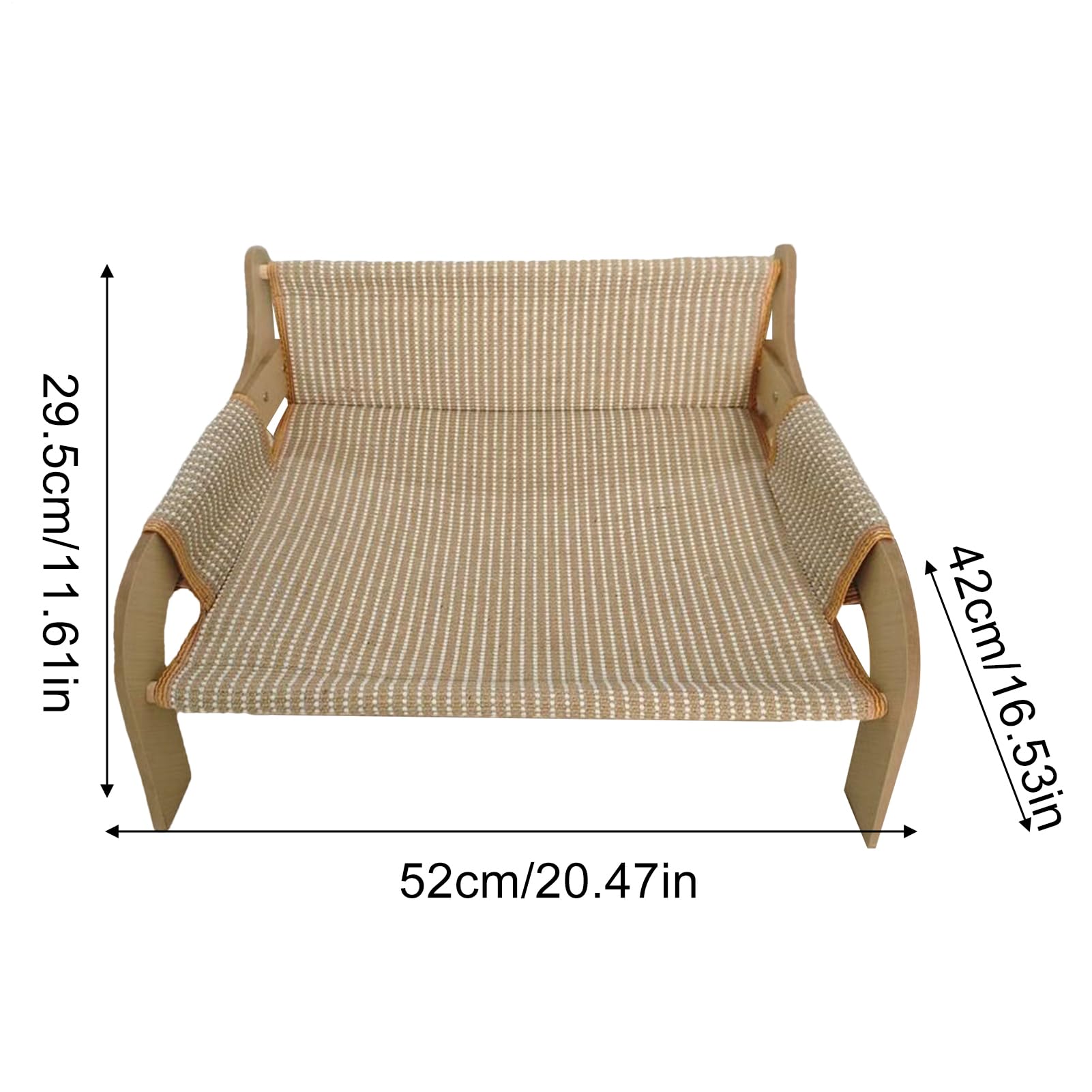 Hamaca Gato Sillón Refrescante Transpirable Para Cachorros Perros Pequeños | Cama para perro hamaca para gato sofá Suministros Mascotas, Muebles para Cachorro y Gatito, Verano