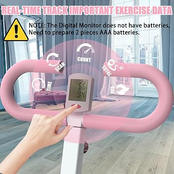 Squat Machine for Home, Assist Trainer for Glutes Workout Foldable with Resistance Bands, for Botty Glutes Butt Thighs, Ab Back/Leg Press Hip Thrust for Home Gym Fitness-Pink