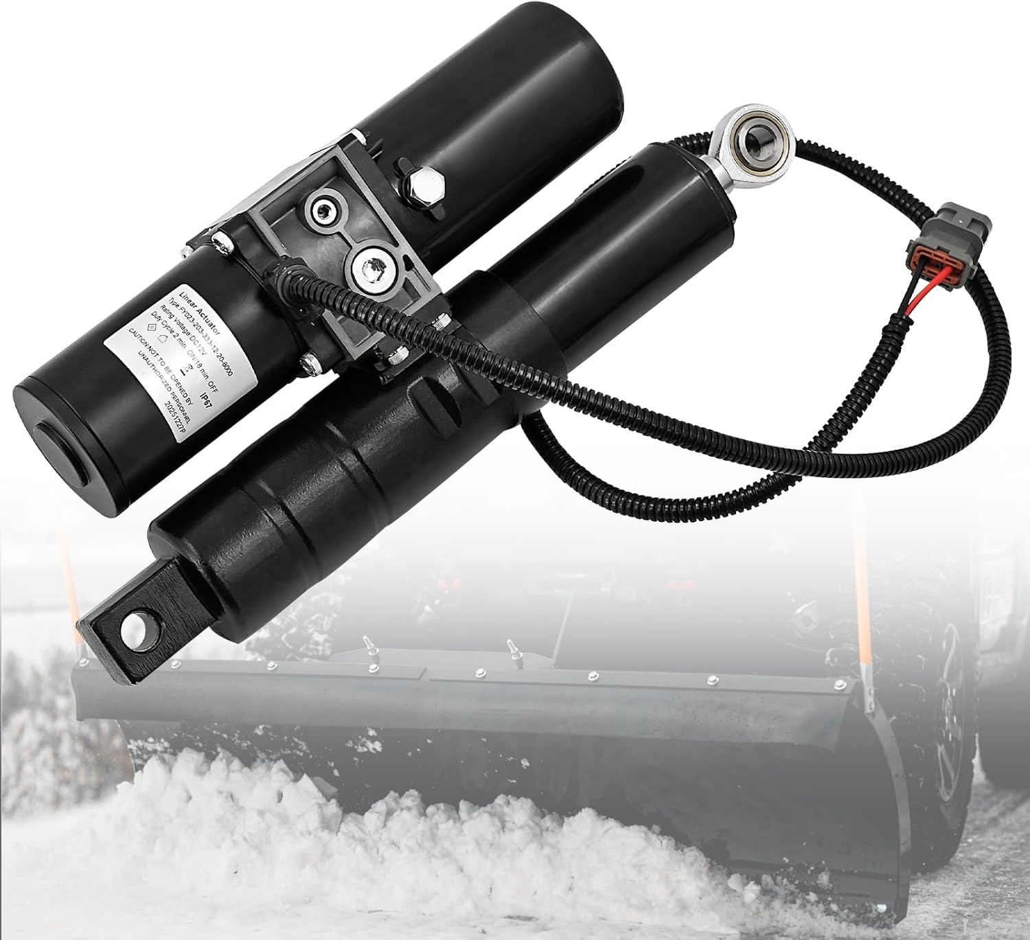 FY023 Hydraulic UTV Snow Plow System Actuator Fits for Denali Standard Pro Series UTV Plow Pushtubes SuperATV Plow Pro UTV Plow