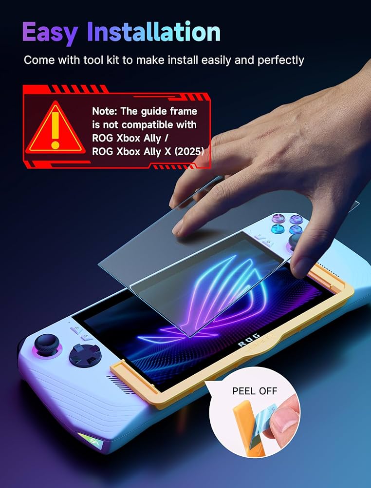 ディスプレイカバー Rog AllyX Amazon.com: JSAUX Anti-Glare Screen Protector for ROG Xbox