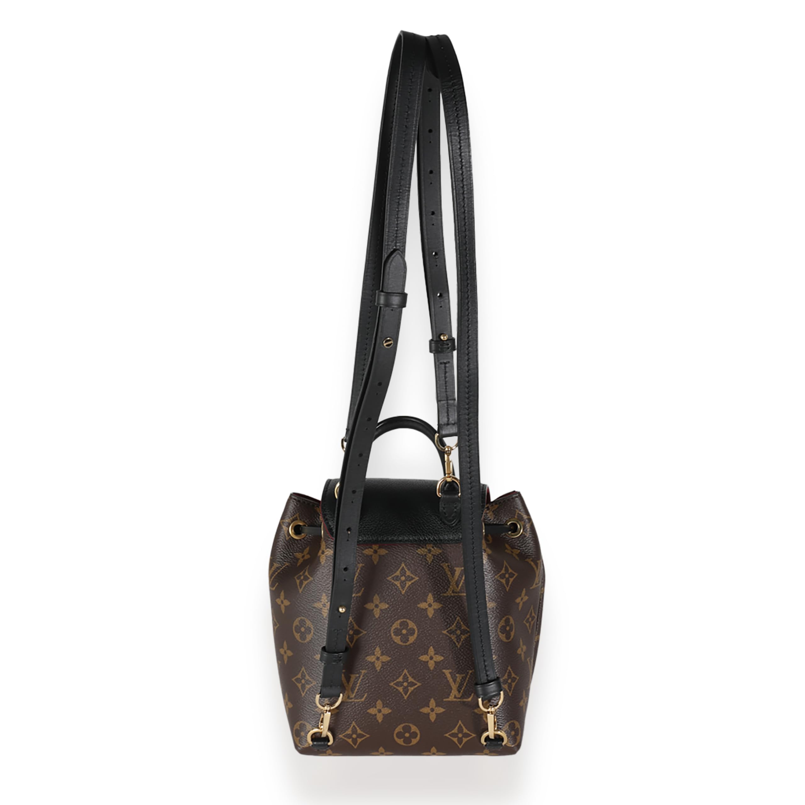 Louis Vuitton, Pre-Loved Black Monogram Canvas Montsouris BB
