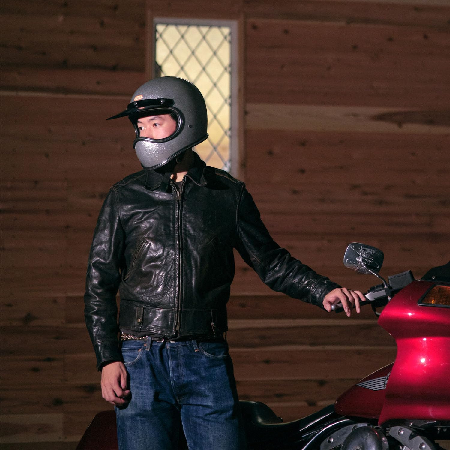 1/2 ヘルメット M.シューマッハ フェラーリ1996年スペイン マルボロ仕様