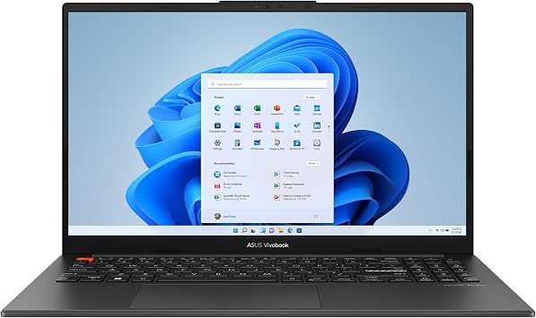 ASUS VivoBook S 15 OLED Laptop, 15.6 2.8K 120Hz Display, Intel Evo Platform, Intel Core i9-13900H CPU, 16GB RAM, 1TB SSD, Windows 11 Home, Midnight Black, K5504VA-ES96