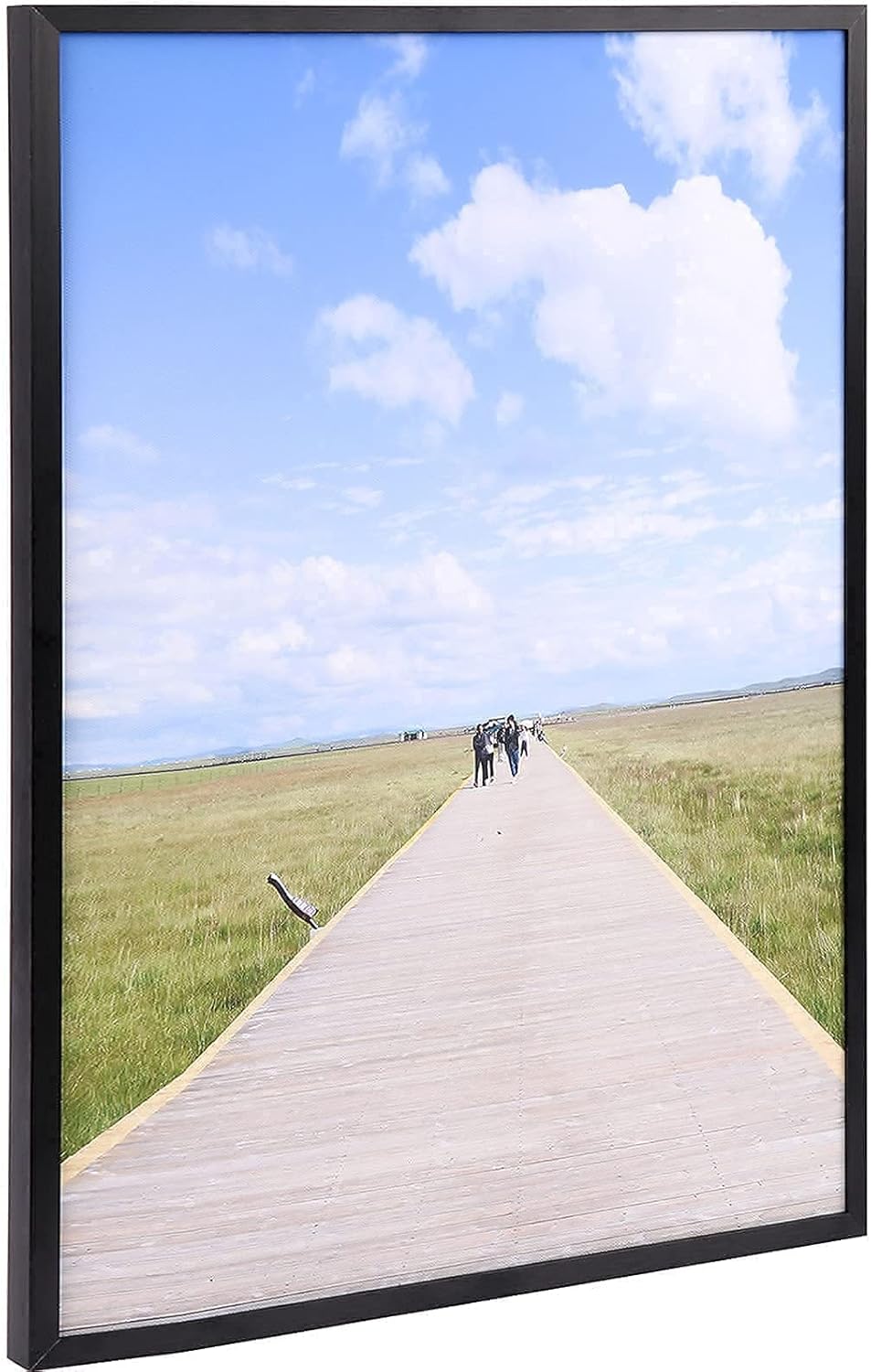 16x20 Inch Poster Frame Black 16x20 Inch Poster Frame MATEL Aluminium 16x20inch Picture Frame Display Pictures 16x20 Without Mat Trendsetter Poster Frame 16”x20”, Wall Gallery Photo Frames Matel Black -