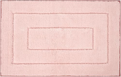 Miniatura 7 de GRANNY SAYS - Tapete de baño rosa antideslizante, lavable, 16 x 24 pulgadas, suave, de microfibra de pelo largo, tapete de baño absorbente, tapete