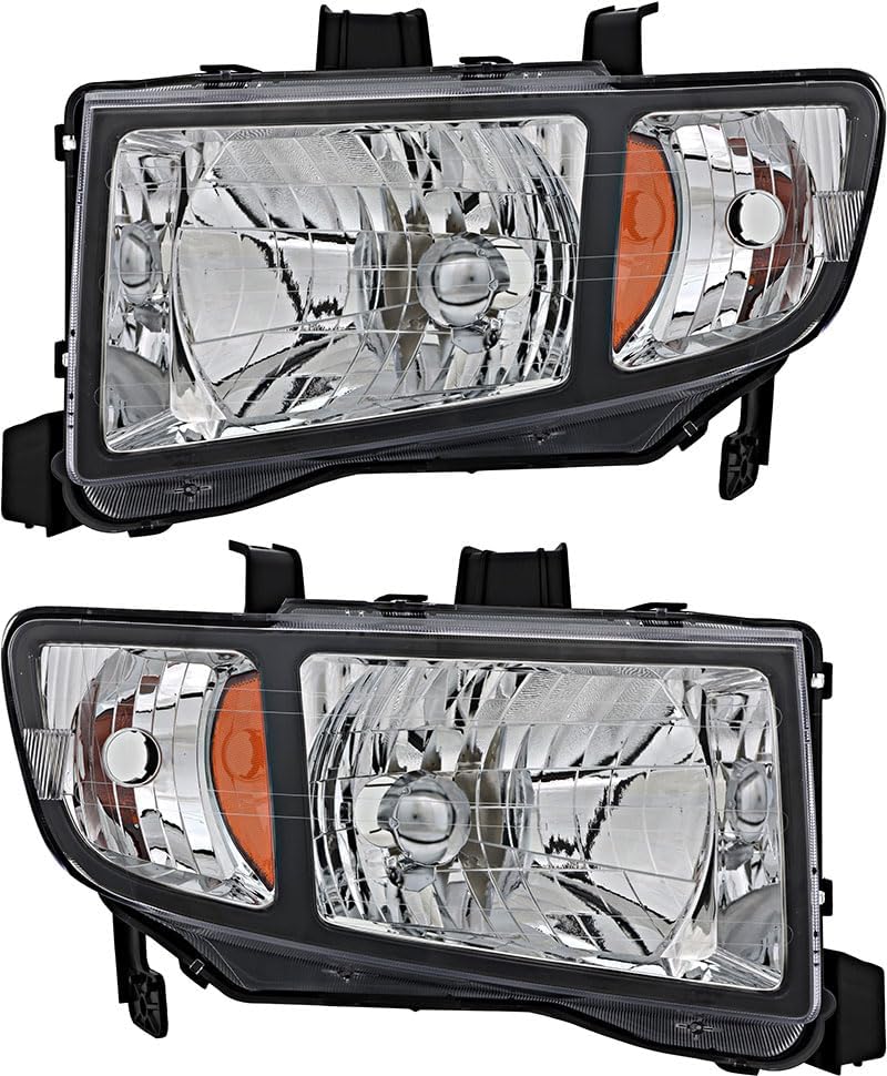 Compatible with Honda Ridgeline Headlights Lamps Set 2006