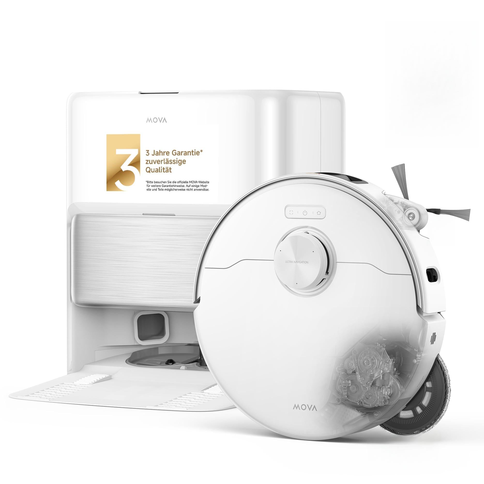 MOVA P70 Pro Ultra Saug- & Wischroboter, 30.000Pa Saugkraft, 12N Bodendruck
