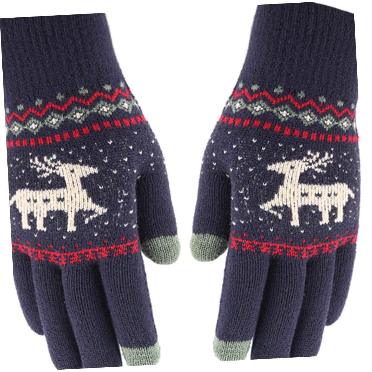 GALPADA 3 Pares Guantes gruesos guantes de punto para de punto para hombre deportivos accesorios de Mitones de dedo para pantalla táctil