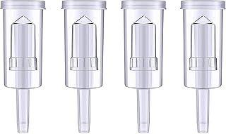 Brewing America Durable Brewing Airlocks, 4-pack Fermentation Airlocks, Wine Airlock, Used for Brewing Wine, Sauerkraut, Pickles, Beer; Improved Airlock