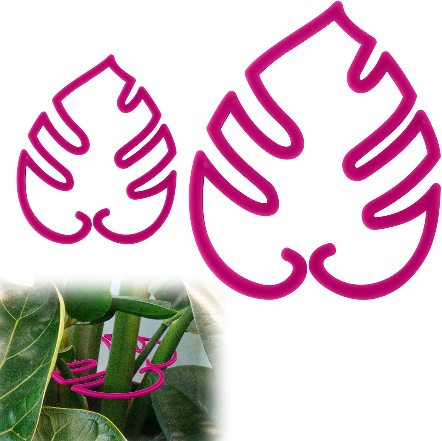 2-Pack Supports Magnétiques Pour Télécommandes Avec Cordons À