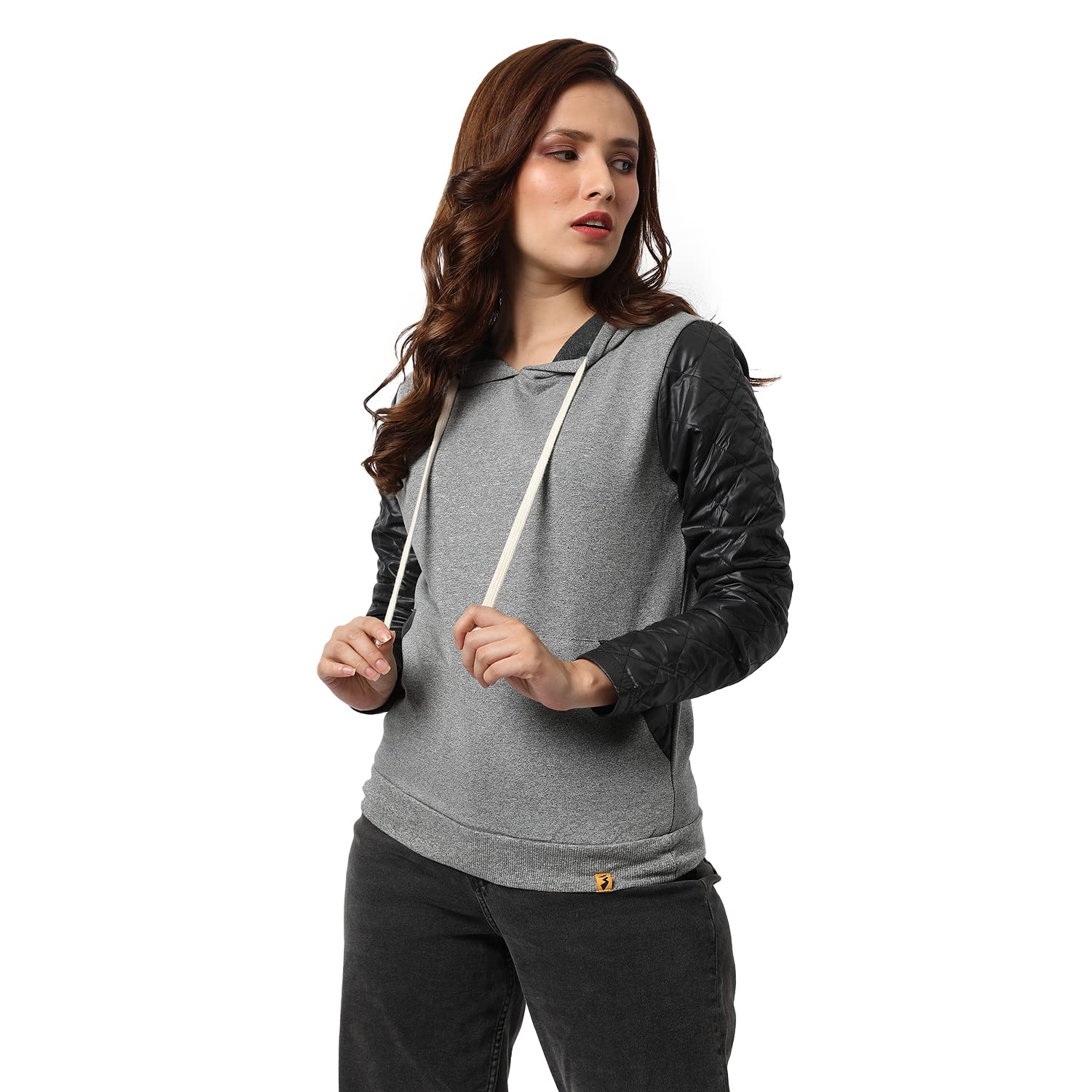 pinacolada Women's Printed Regular Fit Sweatshirt With Hooded For Winter Wear | Full Sleeve | Cotton Sweatshirt | Casual Sweatshirt For Woman | Western Stylish Sweatshirt For Women-picture-37