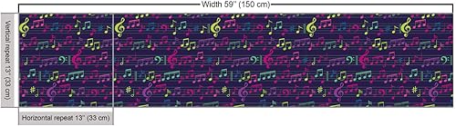 Vista 131 de Ambesonne Tela beige de The Yard, ilustración contemporánea de animales marinos en estilo retro, arte de caballito de mar de cangrejo de pulpo, tela