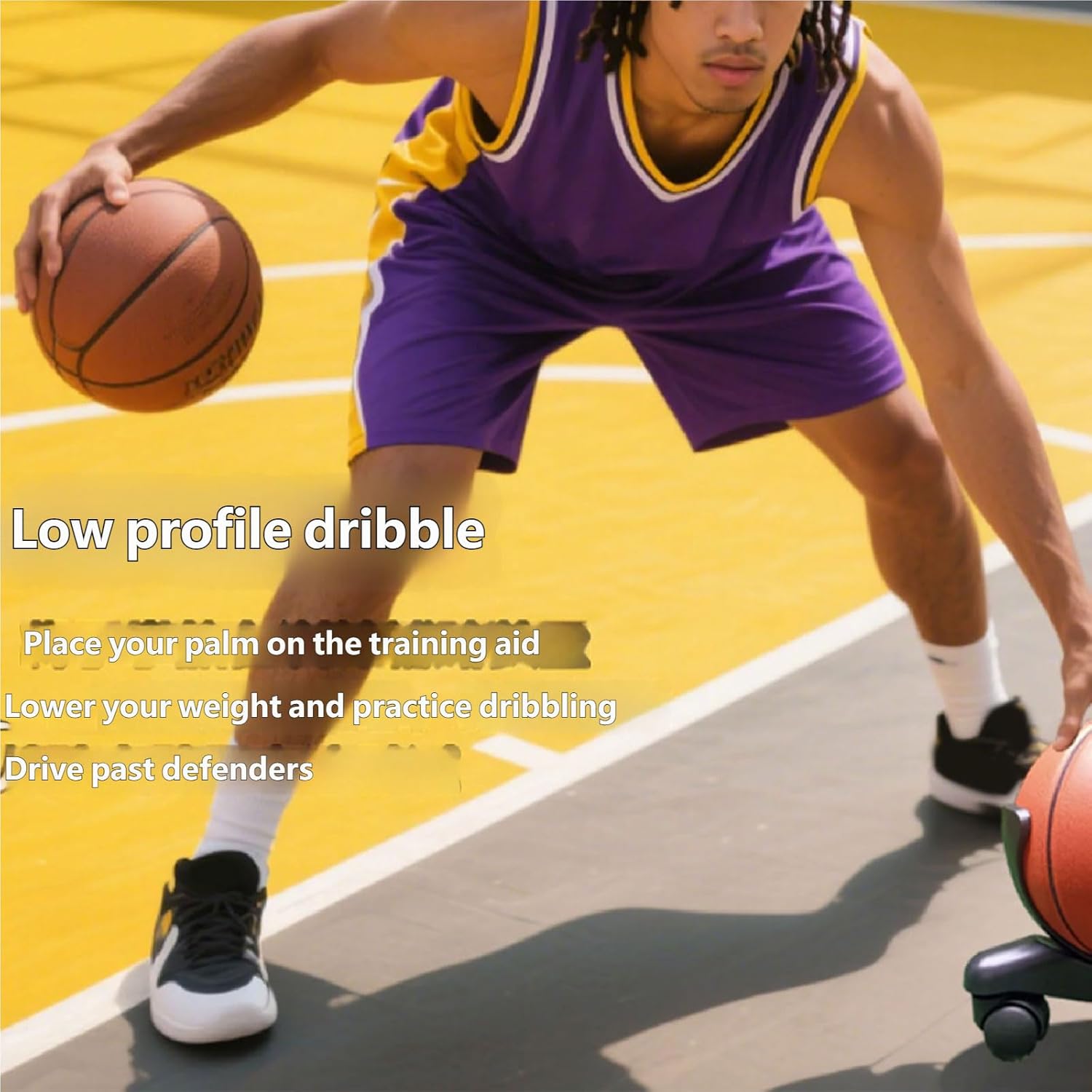 Professional Basketball Coordination Enhancer Boosts Ball Handling Ability and Body Movement for All Levels Team B