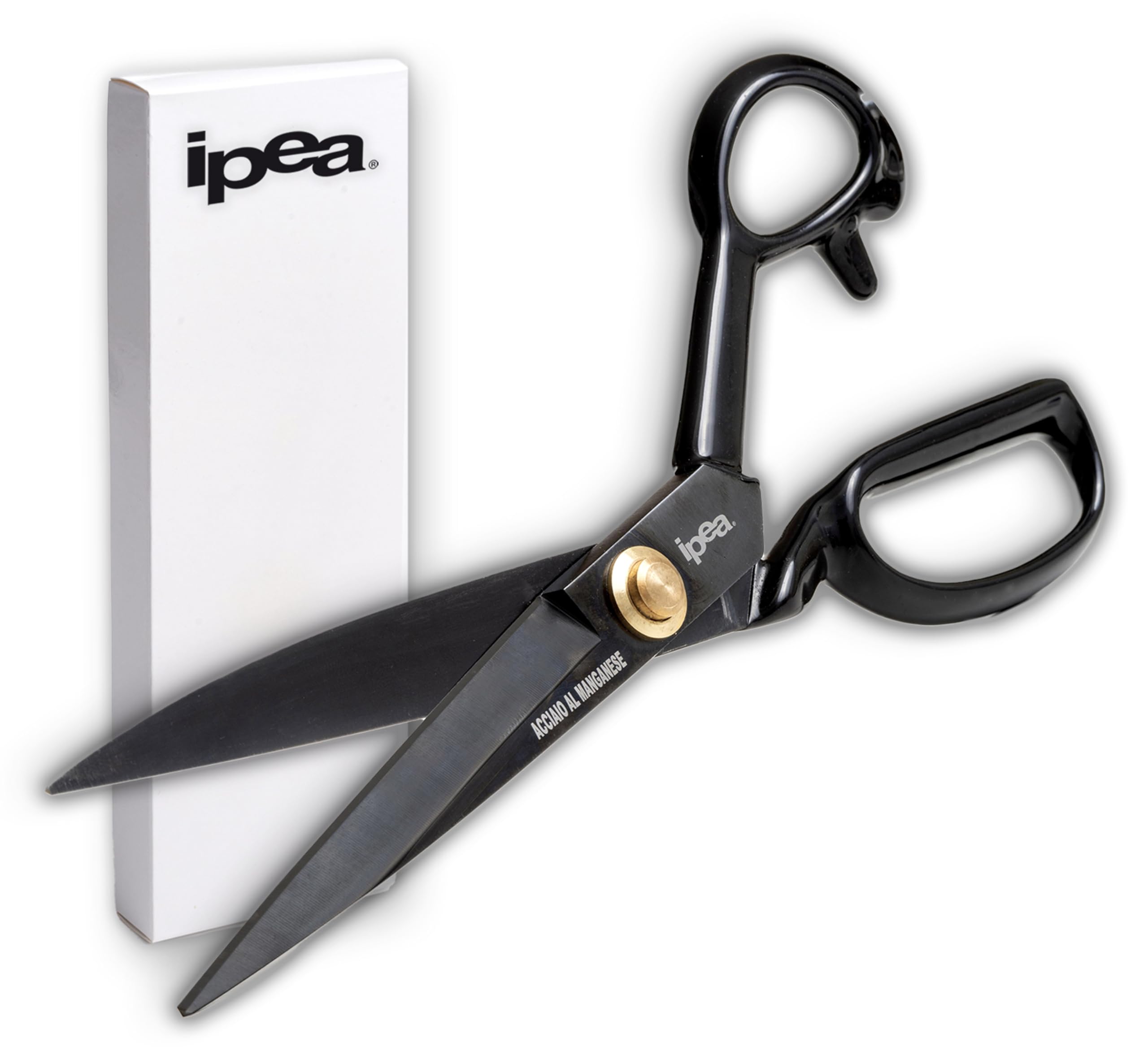Forbici professionali con lama ondulata in acciaio inox, forbici da sartoria, seghettate e smerlate, per cucire, taglio curvo per pelle, tessuto, carta, multiuso. scalloped 5mm