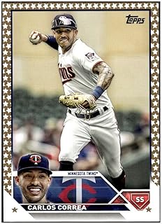 Carlos Correa 2023 Topps Gold Star Parallel #583 NM+-MT+ MLB Baseball Twins