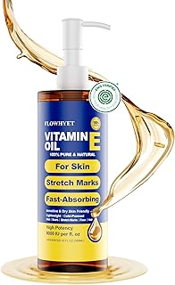 10 Floz Pure Vitamin E Oil For Scars Skin,EWG Verified Organic vit e for Face, Hair, Nails,Nourish Dry Skin, Maintain Youthful, Antioxidant, Fade Scars Unscented Body Oil LIGHTWEIGHT