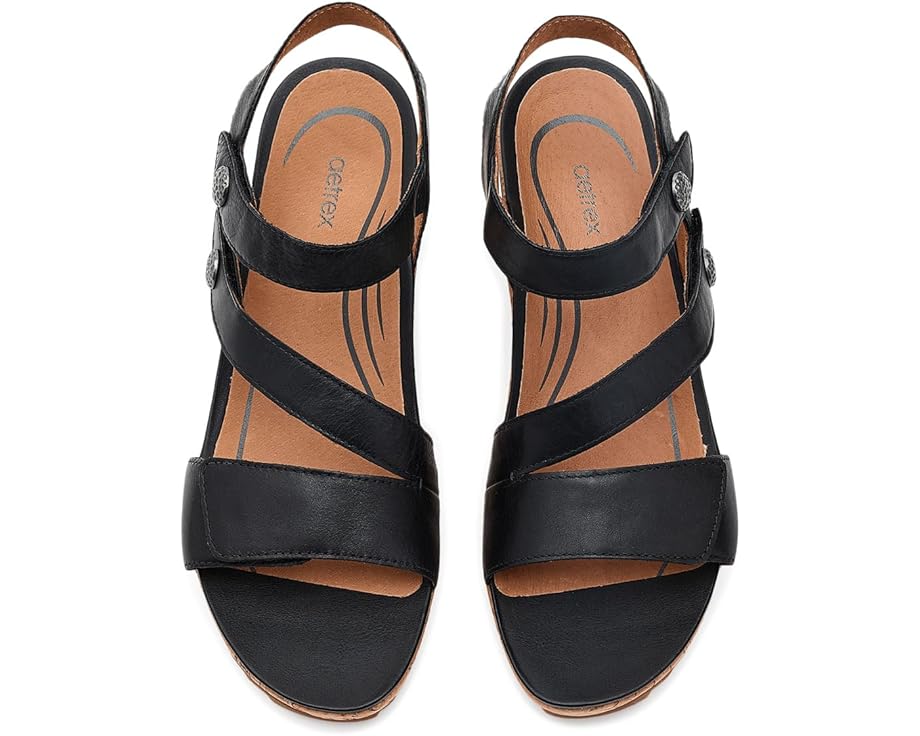 Aetrex Madelyn Wedge Sandal - Top View