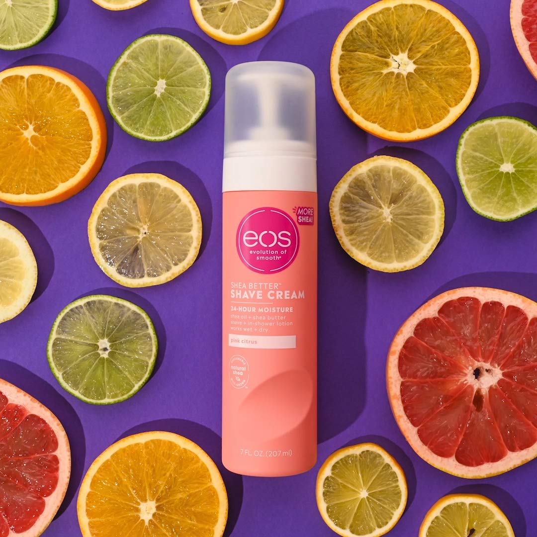 eos Shea Better Shaving Cream for Women Variety Pack Pomegranate
