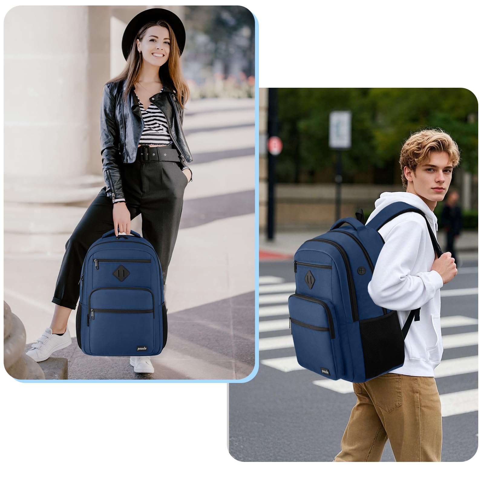 Sac à Dos Ordinateur Scolaire Sac école Garçons Cartable Ado pour Lycéen Sac Étudiant Université
