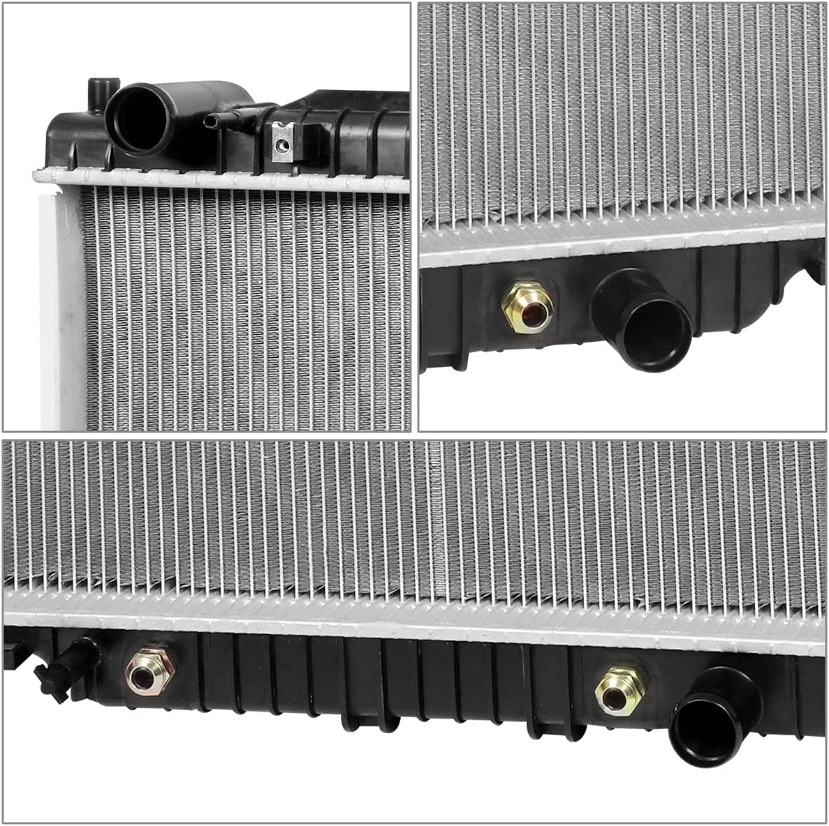 DPI-2886 OE Factory Style Aluminum Core Radiator Compatible with 03-04 Ford F150/05-07 F250-F550 Super Duty