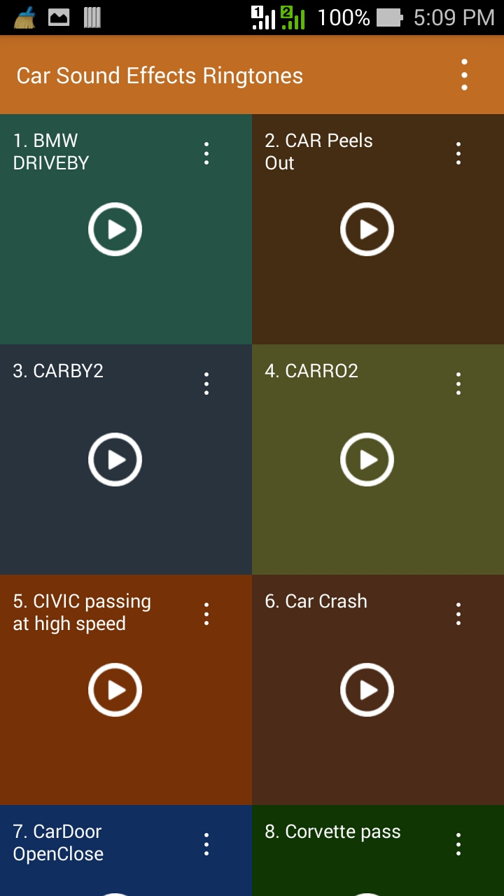 Car Sound Effects Ringtones App on Amazon Appstore