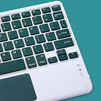 Keyboard Case for Honor Pad X9 11,5 Inch 2023, 7 Color Backlit Bluetooth Keyboard with Touchpad, Soft TPU Back Cover, Bluetooth Mouse,Pink
