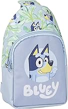 Bluey Shoulder Bag Backpack - Blue - 13 x 23 x 7 cm - Made of Polyester - Children's Shoulder Bag with Adjustable Handles - Main Compartment