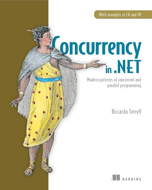 Portada de Concurrency in .NET: Modern patterns of concurrent and parallel programming