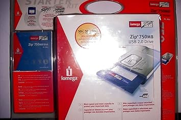 Iomega Zip 750MB USB 2.0 Drive - External