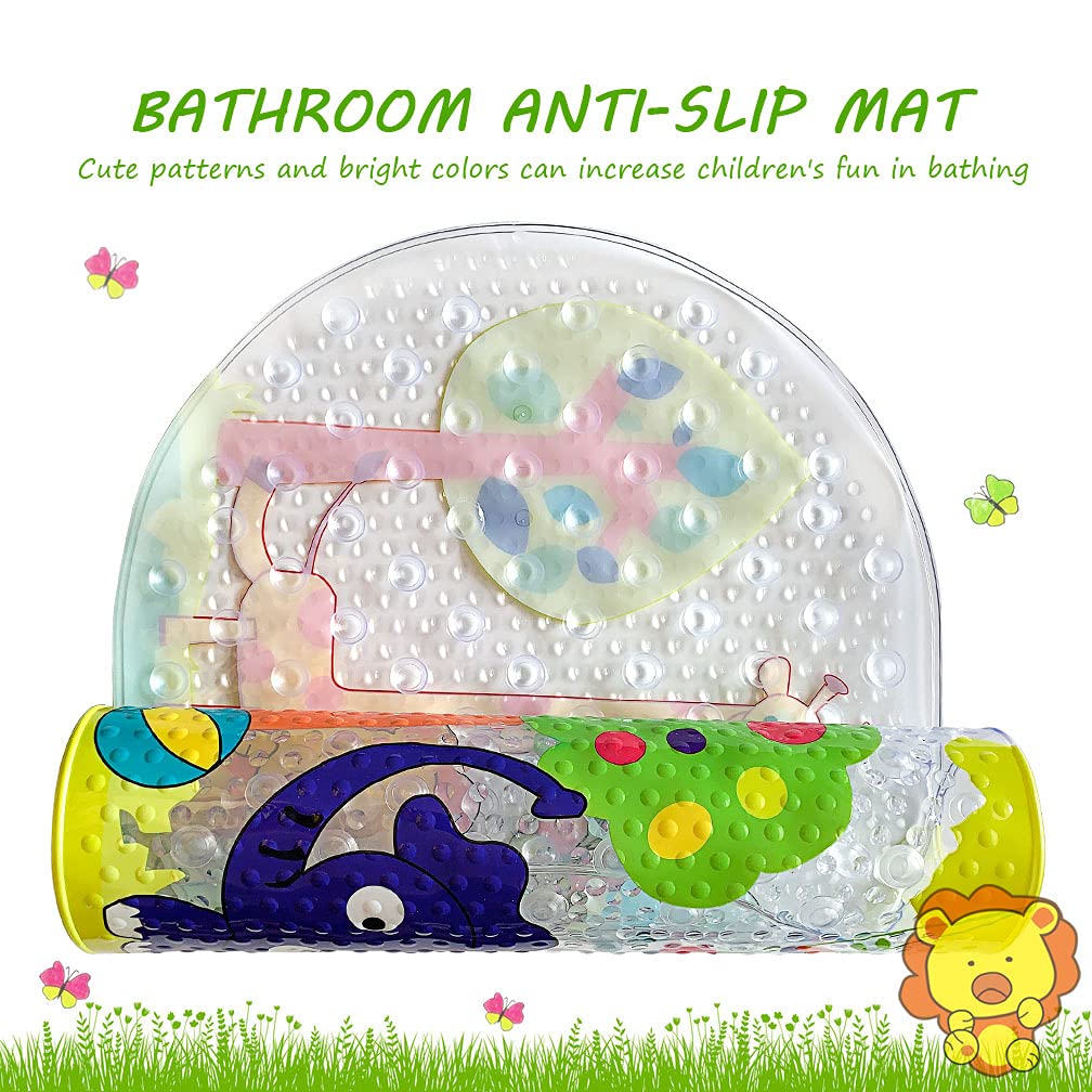 Tappetino Antiscivolo Per Vasca/Doccia - Design Forest Zoo Con Ventose - Foto 2