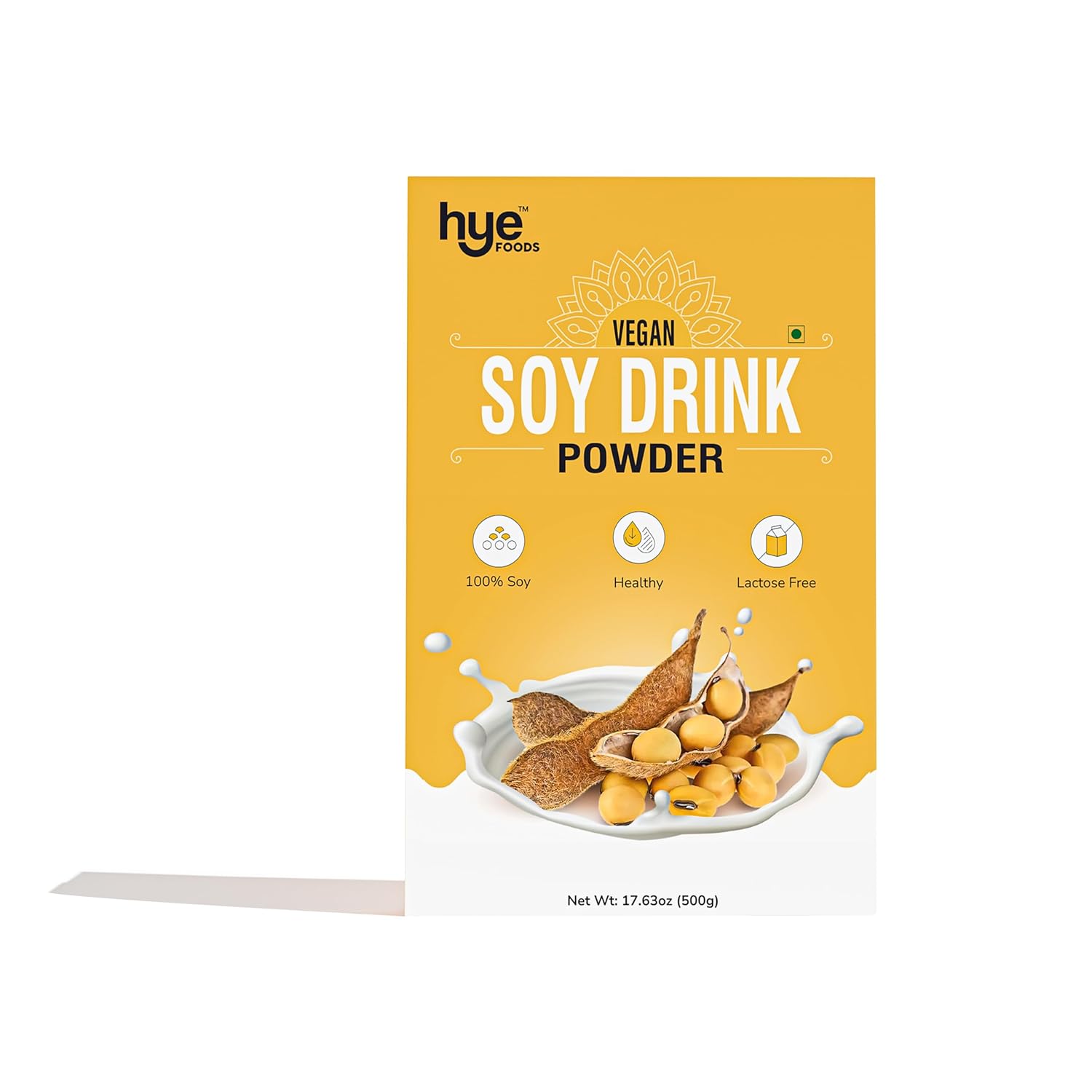 HYE FOODS Vegan Soy Milk Powder 49 Protein Unsweetened