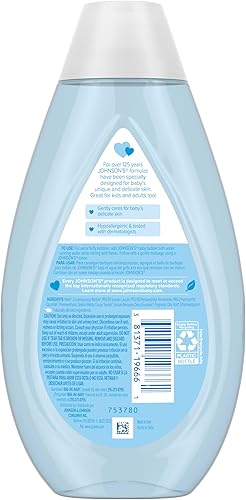 Miniatura 9 de Johnsons Baby Baño de burbujas para el cuidado suave de la piel del bebé sin parabenos y probado por pediatras hipoalergénico sin lágrimas tinte sin