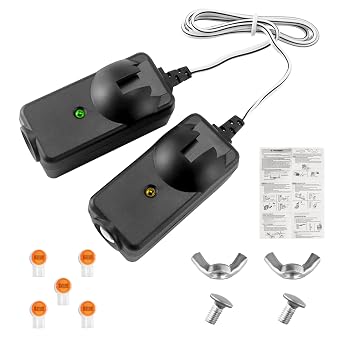 2026 Upgraded 41A5034 Safety Sensor Kit Fit for Liftmaster/Chamberlain/Craftsman Garage Door openers Made After 1997 Replace G801CB-P 2 Garage Door Sensors Receiving&Sending by puxyblue