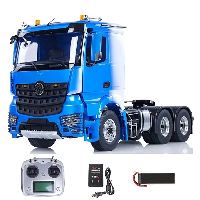 TOUCAN RC HOBBY 1 14 6x6 RC Tractor Truck RTR Wireless Control Car Model Metal Chassis Sounds