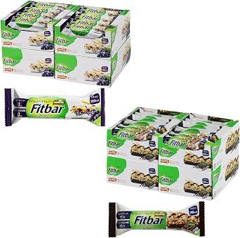 Set of 48 Fitbar Cocoa and 48 Fitbar Fruit