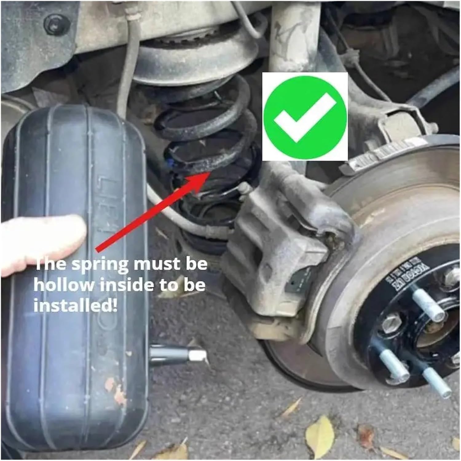 2 Piezas Suspensión Neumática Coche para Renault Kangoo 3 (III) I 2021-2025, Balonas Neumáticas Auxiliares Amortiguador Trasero Kit Robusto