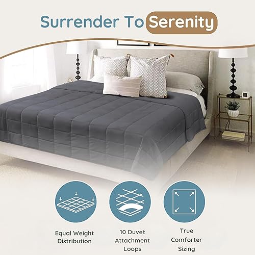 Miniatura 3 de HomeSmart Products - Cobijas de 400 hilos, tamaño King, Queen e individual