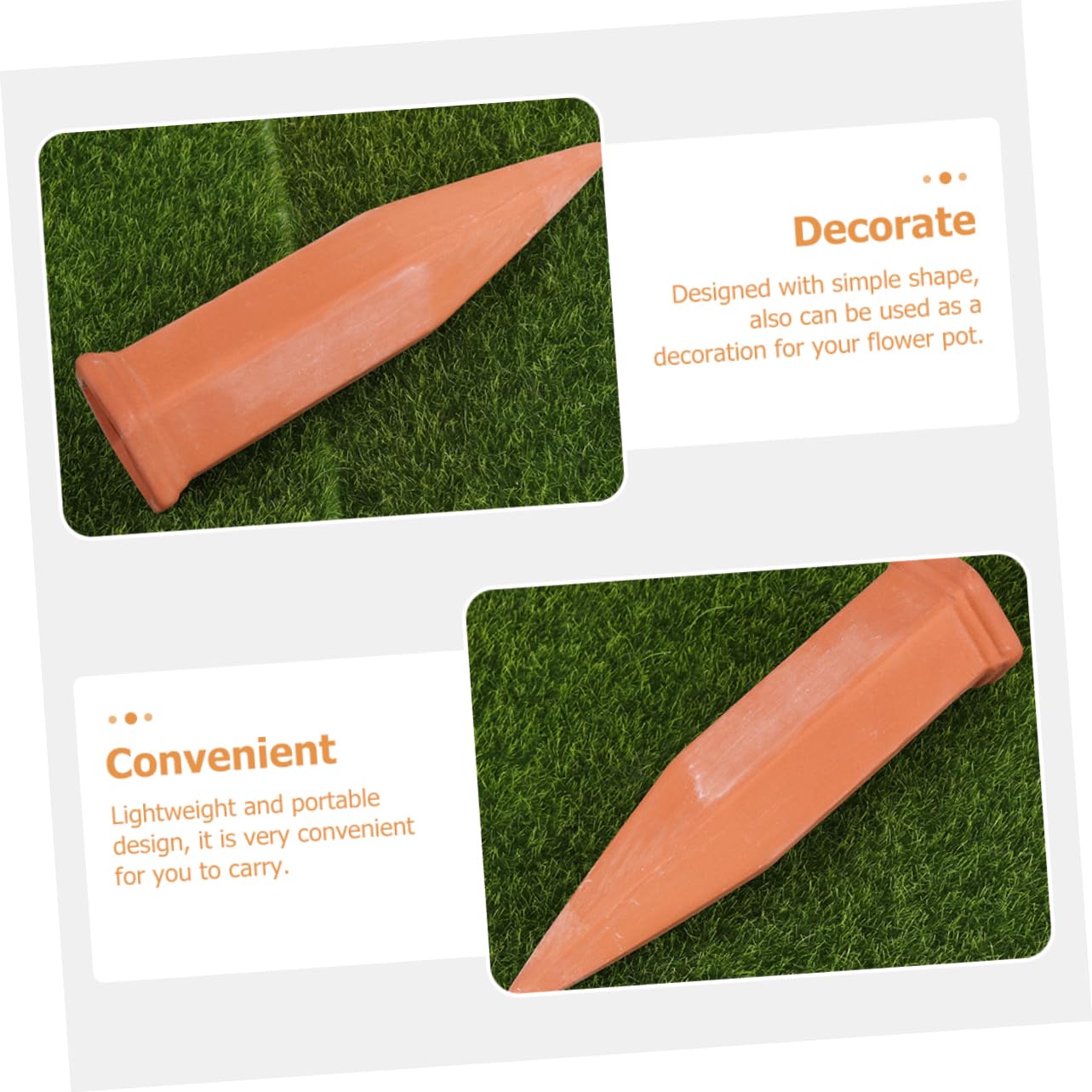 POPETPOP 8Pcs Automatic Plant Watering Spikes Self Watering Device for Outdoor Indoor Plants Garden Irrigation Tool Easy to Use Keeps Moist Decorative Design