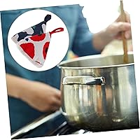 Vista 2 de 2 protectores de manga para accesorios de cocina, tapa de maceta, guantes, cubierta de mango de olla, funda de mango de olla, manga de aislamiento