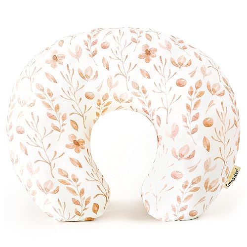 Vista 24 de GRSSDER Funda de Almohada de Lactancia Elástica Minky Removible Fundas de Lactancia para Almohadas de Lactancia Materna, Forro Ultra Suave y Cómodo