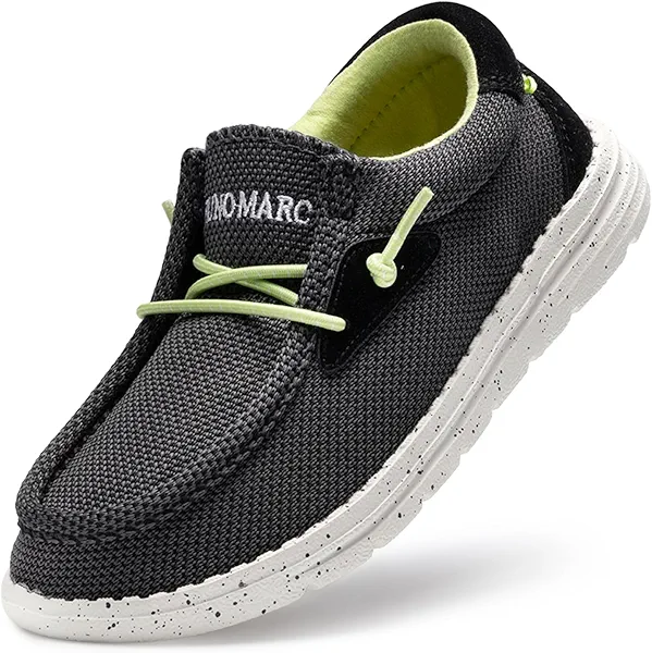 Bruno Marc Boys Slip-On Casual Comfortable Lightweight Loafer Shoes, Black - 9 Toddler (SBLS2213K)