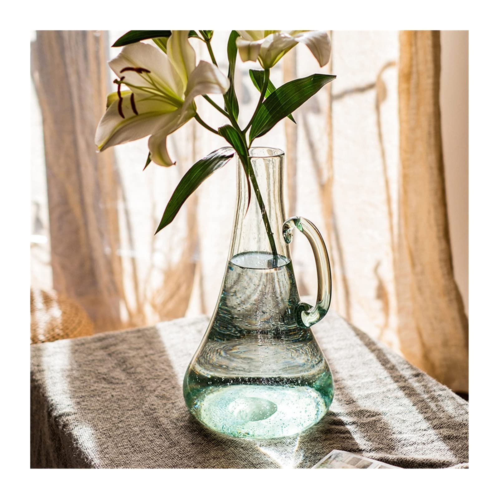 Vase fleur décoratif fait à la main cadeau idéal pour crémaillère et fête