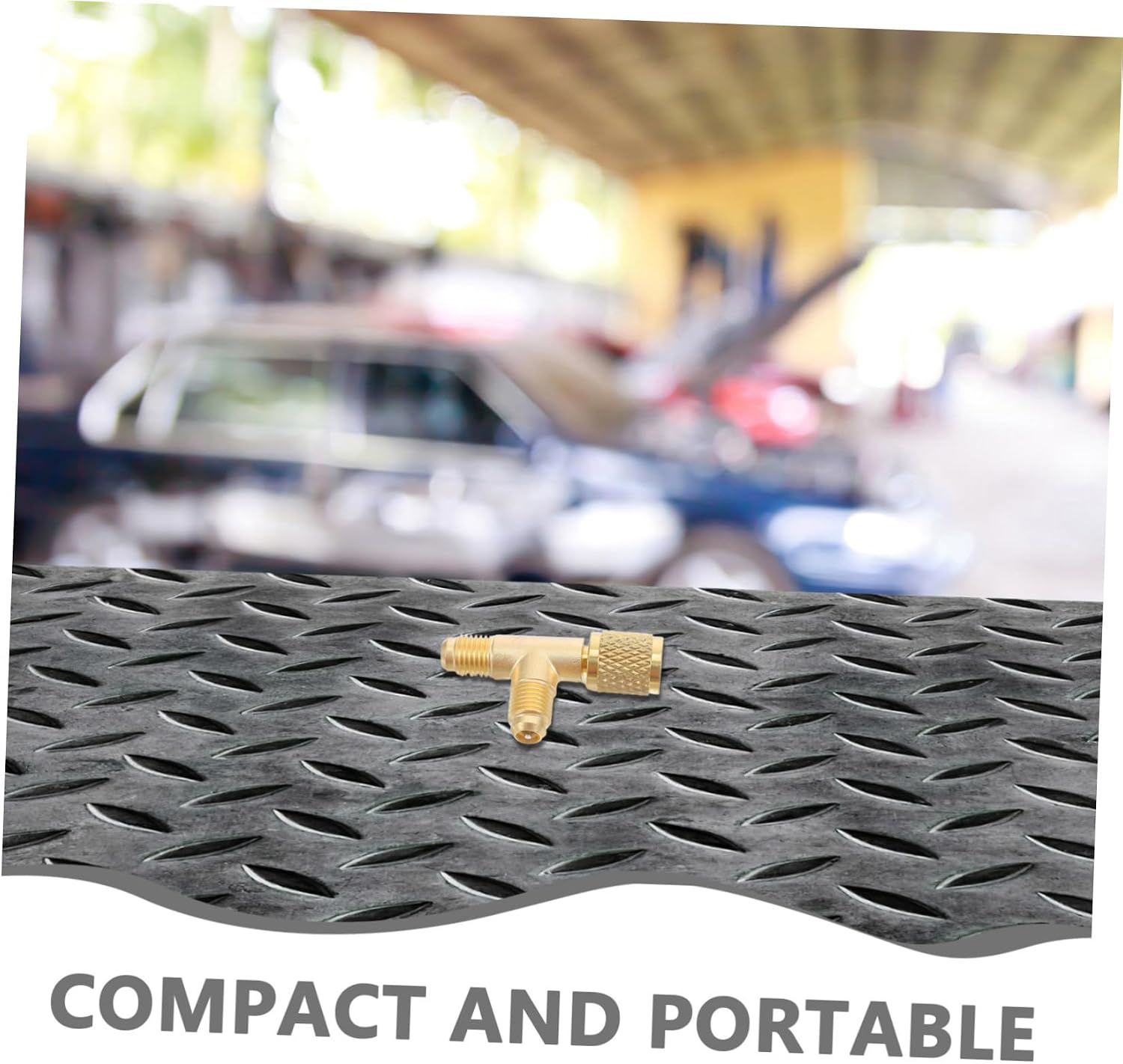BESTYASH Automobile Fluorine Tube Adapter Retrofit Valve Air Conditioning Hose Adapter Quick Connect Fittings for Hvac Maintenance