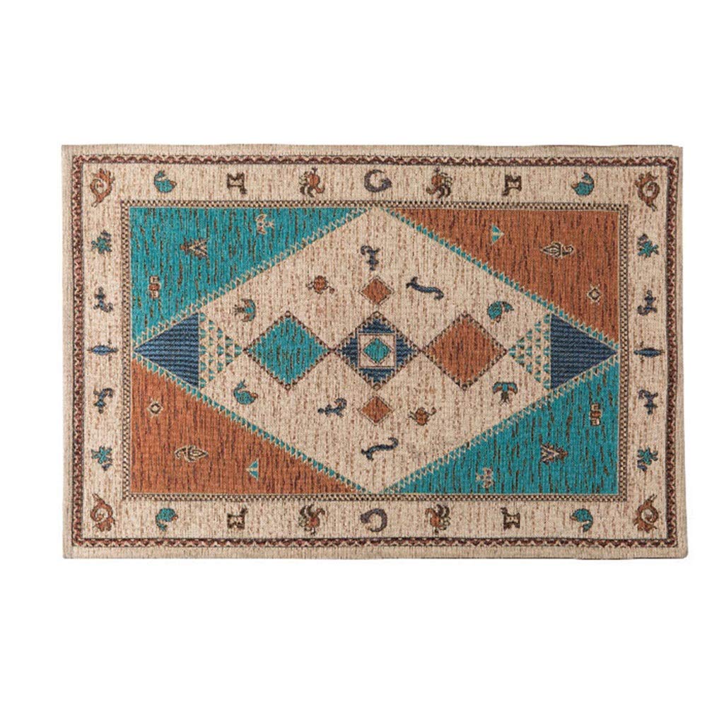 Tapis d'intérieur moderne pour réchauffer les sols froids du salon