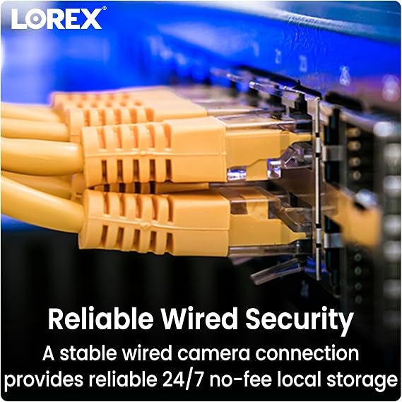 Lorex E841CAB 8MP Fixed Lens Bullet Camera
