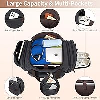 Amazon.com | Yamons Mens Duffle Bag for Travel 3Pcs Set