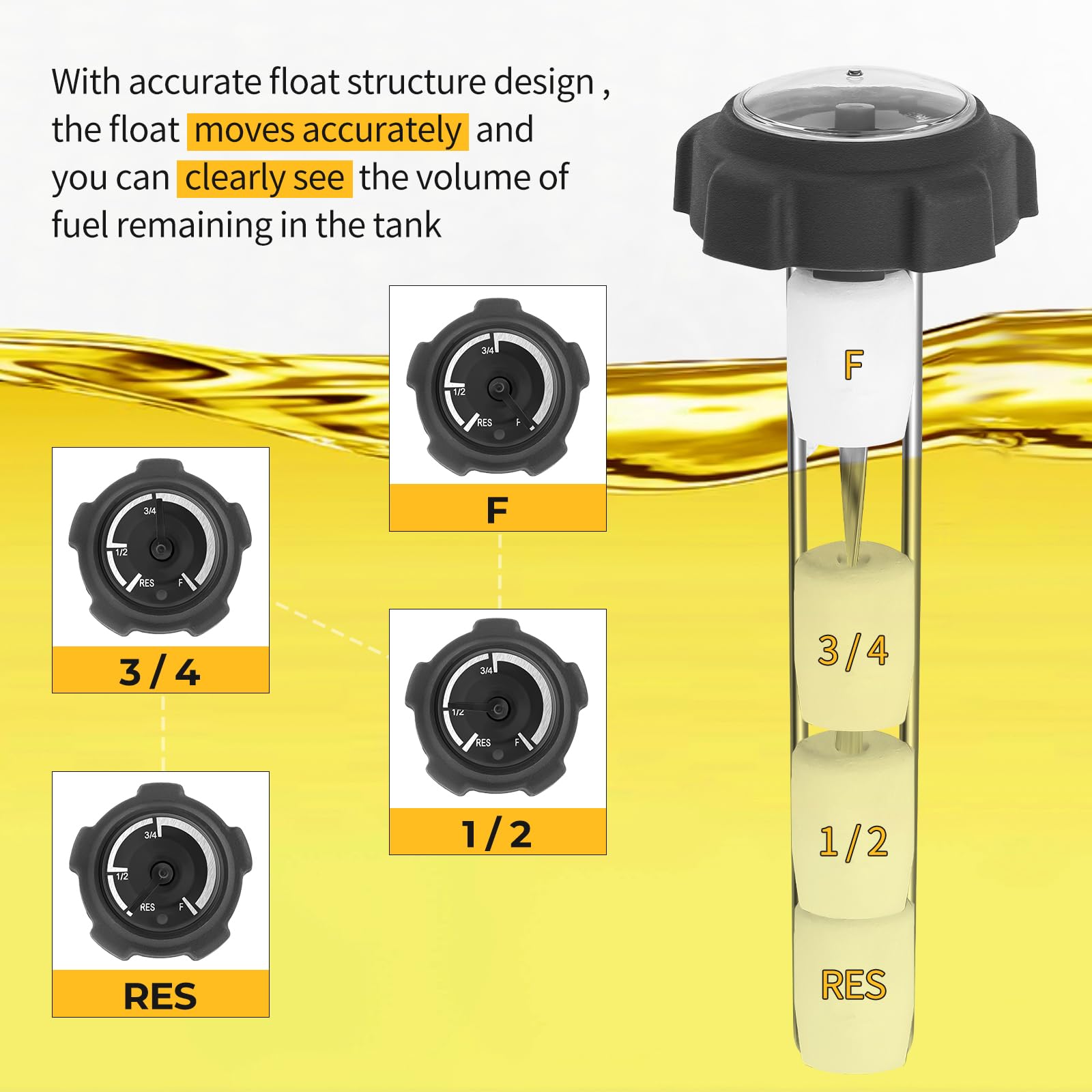 Fuel Gauge For Polaris Magnum Trail Boss Trail Blazer ATP 330 Diesel 455 2871442 - Foto 5