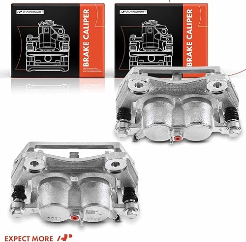 Miniatura 8 de A-Premium Conjunto de pinza de freno de disco con soporte compatible con modelos seleccionados de Honda - Pilot 2009 2010 2011 2012 2013 2014 2015,