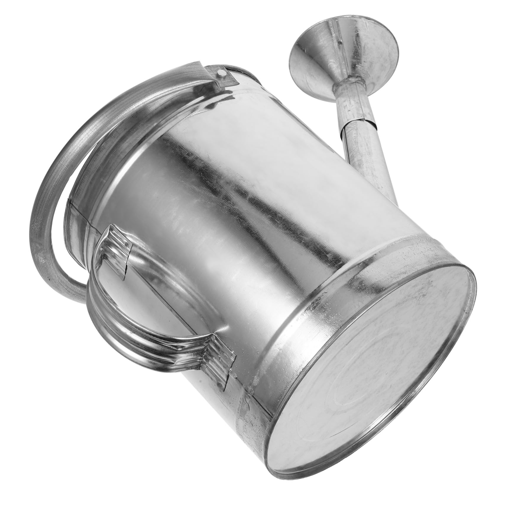 Regadera de Hierro Resistente de 5 litros para Jardín y Plantas, Boquilla Rociadora Ergonómica, Maceta de Riego para Suculentas y Plantas de Interior y Exterior Varios Estilos
