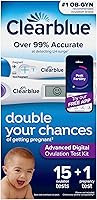 Vista 1 de Kit Clearblue avanzado de prueba digital de ovulación, 16